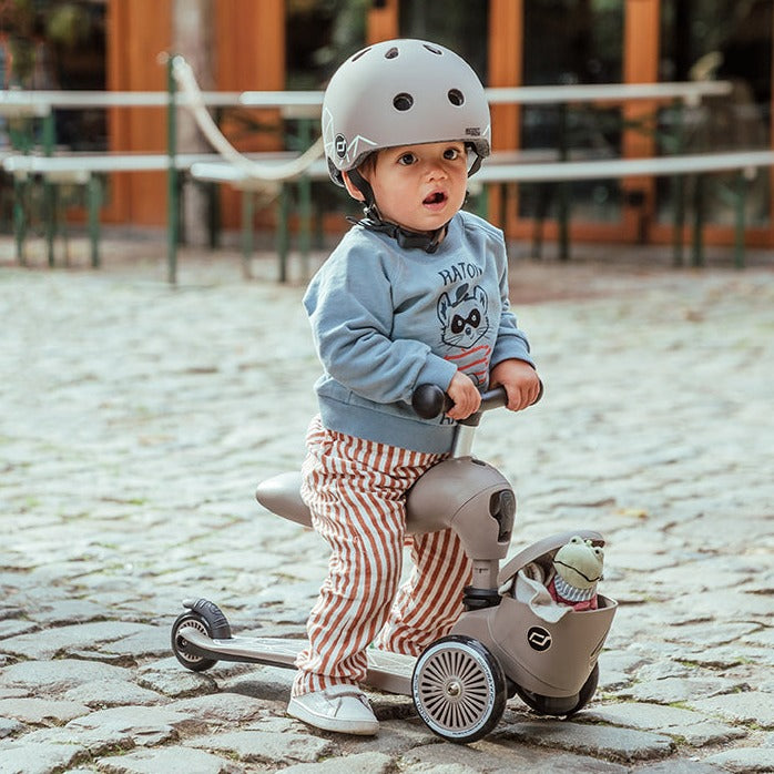 Scoot & Ride - Highwaykick 1 Lifestyle - Brown Lines - Bundle - Mabel & Fox