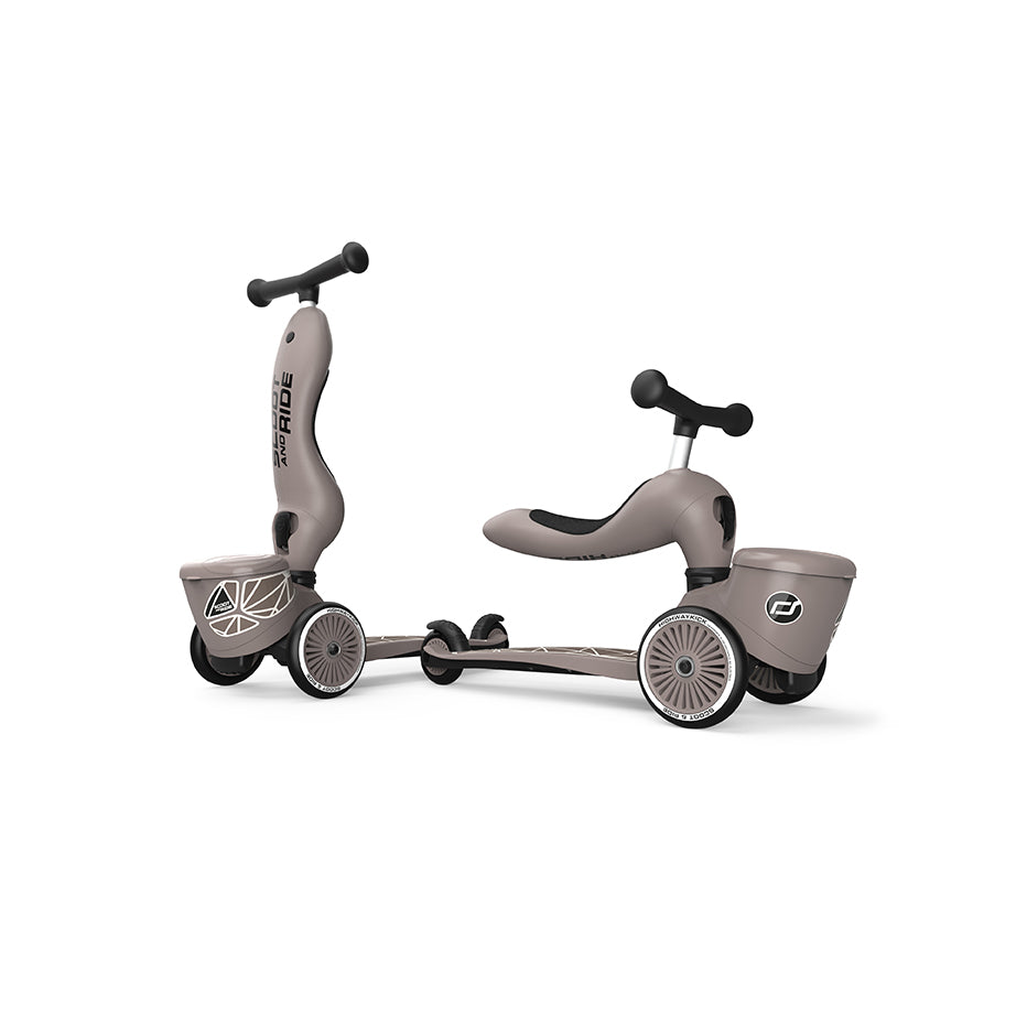 Scoot & Ride - Highwaykick 1 Lifestyle - Brown Lines - Mabel & Fox