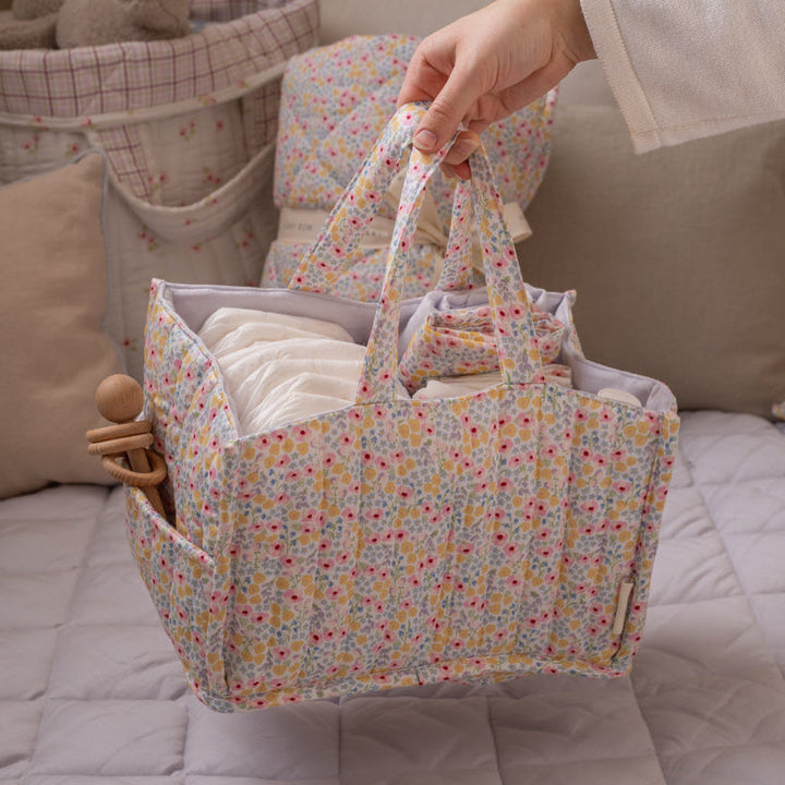 Avery Row - Nappy Caddy - Wildflower Garden