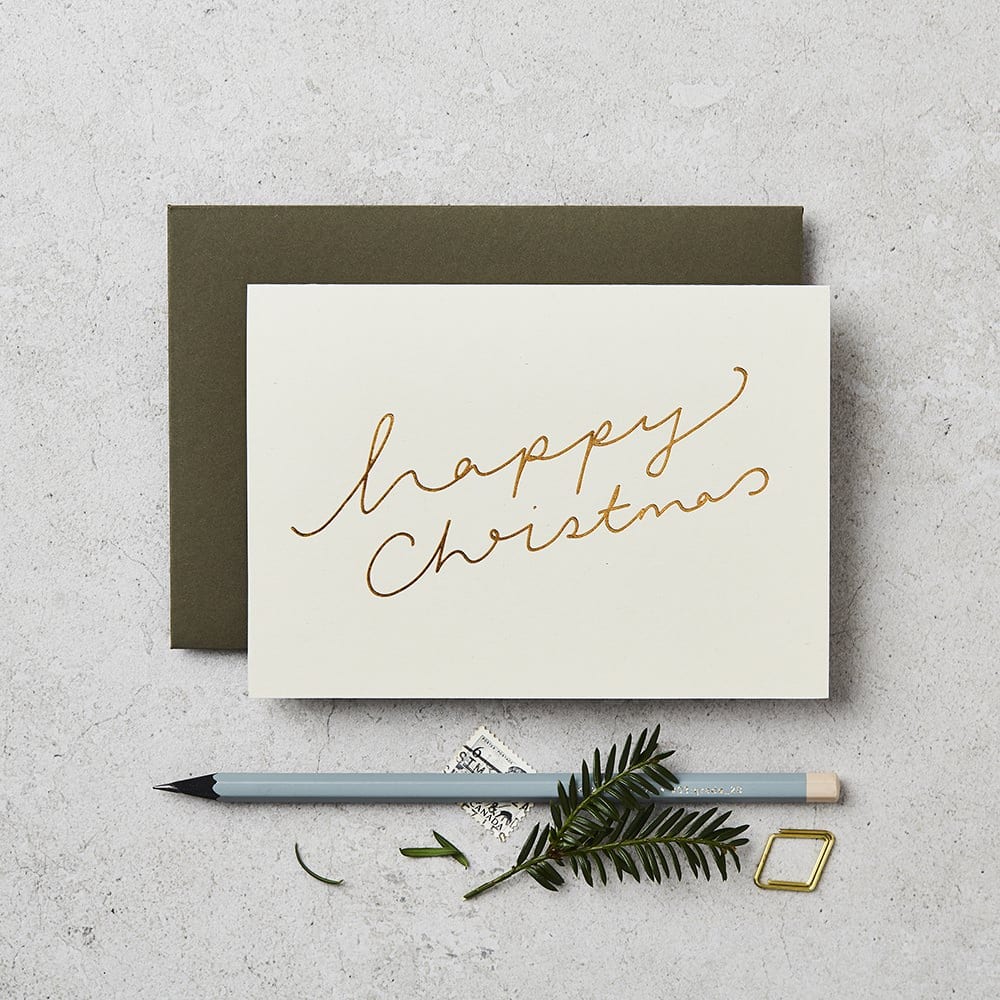 Katie Leamon - Christmas Card - Happy Christmas