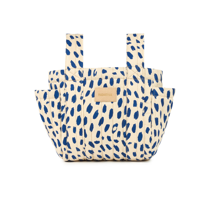 Nobodinoz - Hyde Park Stroller Organiser - Leonie Blue