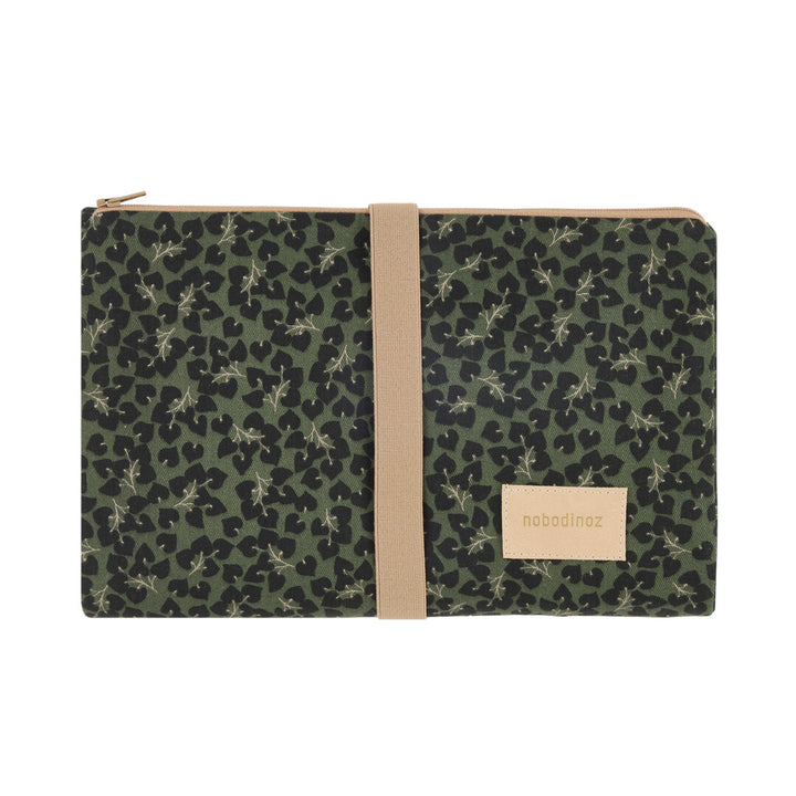 Nobodinoz- Hyde Park Waterproof Changing Pad - Forest Yumiko