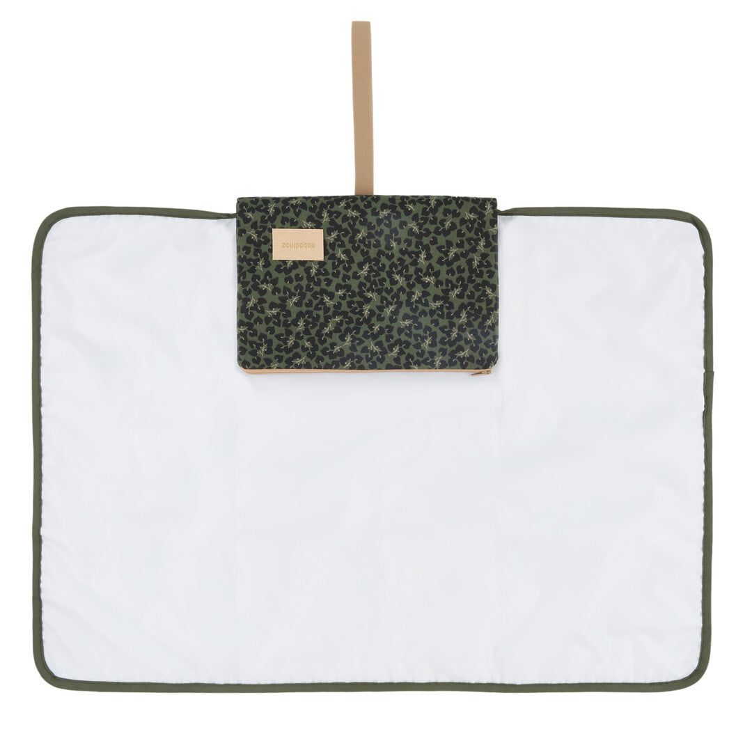 Nobodinoz- Hyde Park Waterproof Changing Pad - Forest Yumiko