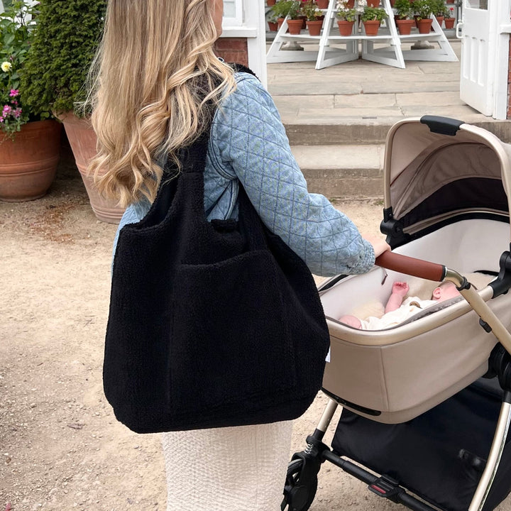Mabel & Fox - Teddy Tote Bag - Black - Mabel & Fox