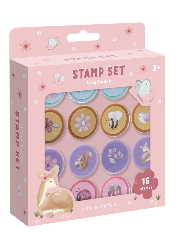 Little Dutch - Self Inking Stamps - Fairy Garden - Mabel & Fox