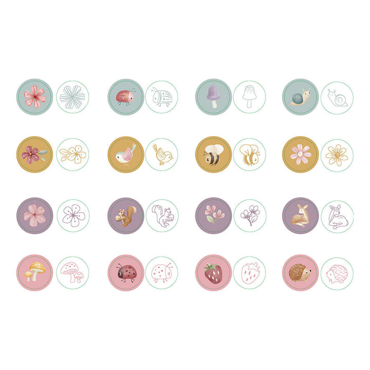 Little Dutch - Self Inking Stamps - Fairy Garden - Mabel & Fox