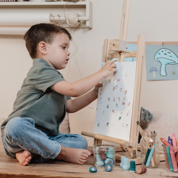 Little Dutch - Self Inking Stamps - Forest Friends - Mabel & Fox