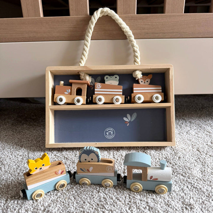 Speedy Monkey -  Train Set Display Case
