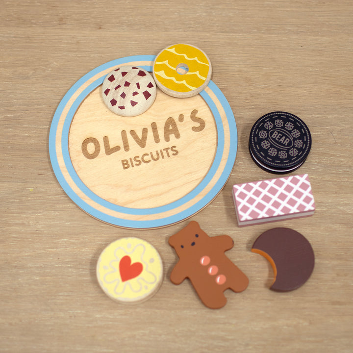 Mentari - Personalised Teatime Biscuit Plate
