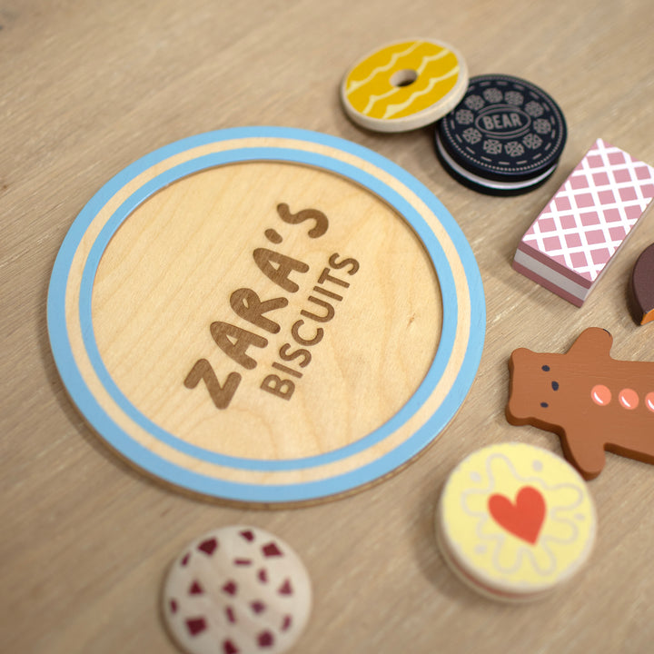 Mentari - Personalised Teatime Biscuit Plate
