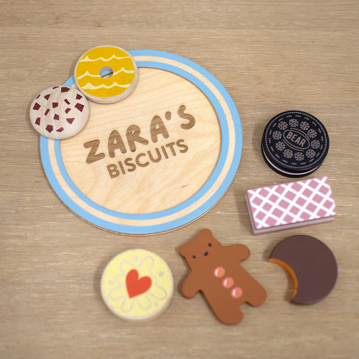 Mentari - Personalised Teatime Biscuit Plate