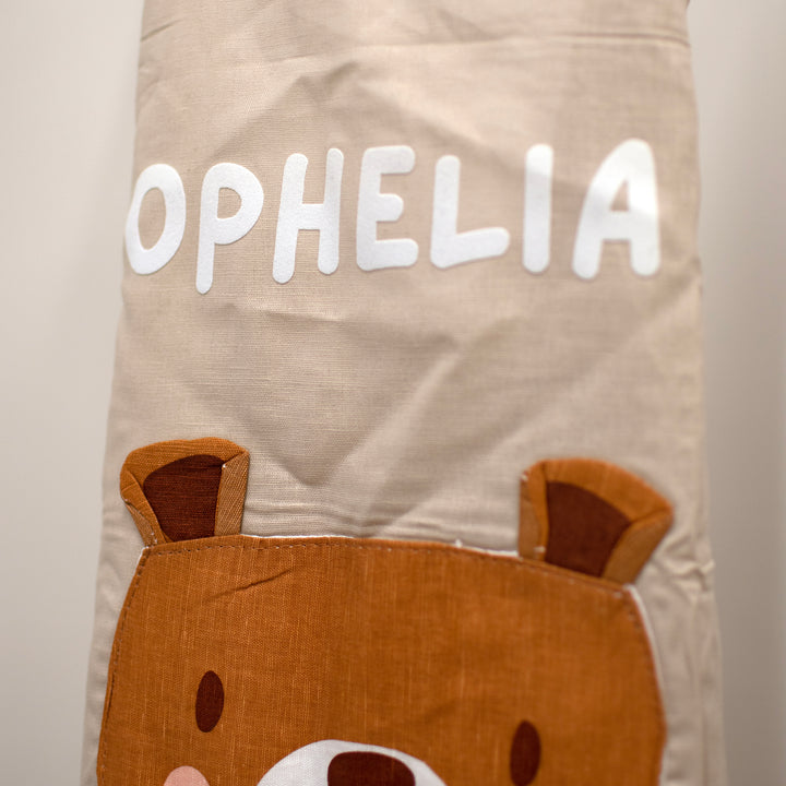 ThreadBear - Personalised Linen Apron - Bear