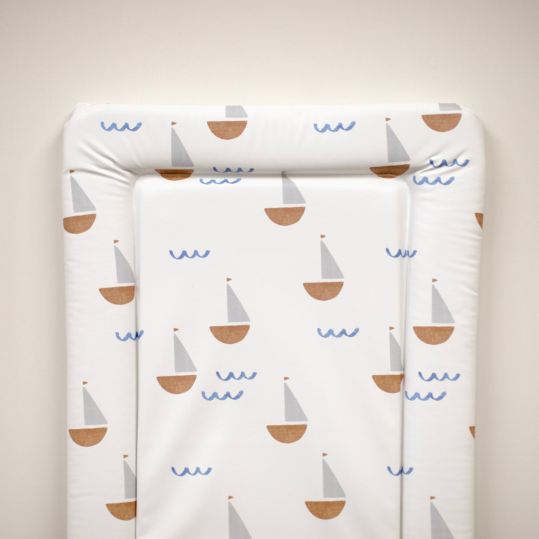 Mabel & Fox - Baby Changing Mat - Sail Away