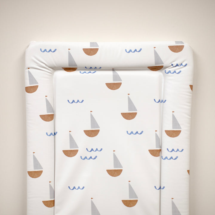 Mabel & Fox - Baby Changing Mat - Sail Away
