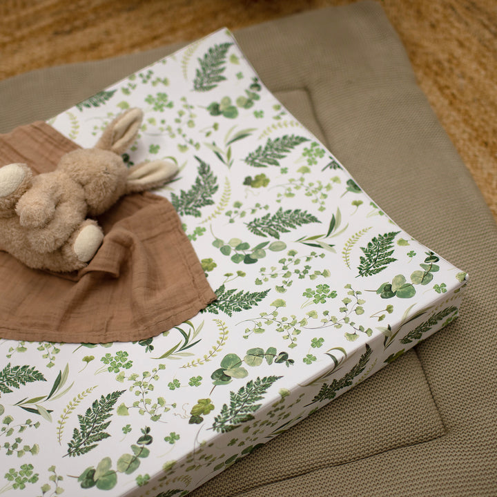 Mabel & Fox - Wedge Baby Changing Mat - Evergreen