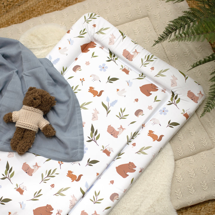 Mabel & Fox - Baby Changing Mat - Woodland Wonders