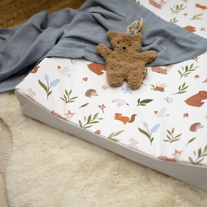 Mabel & Fox - Wedge Baby Changing Mat - Woodland Wonders