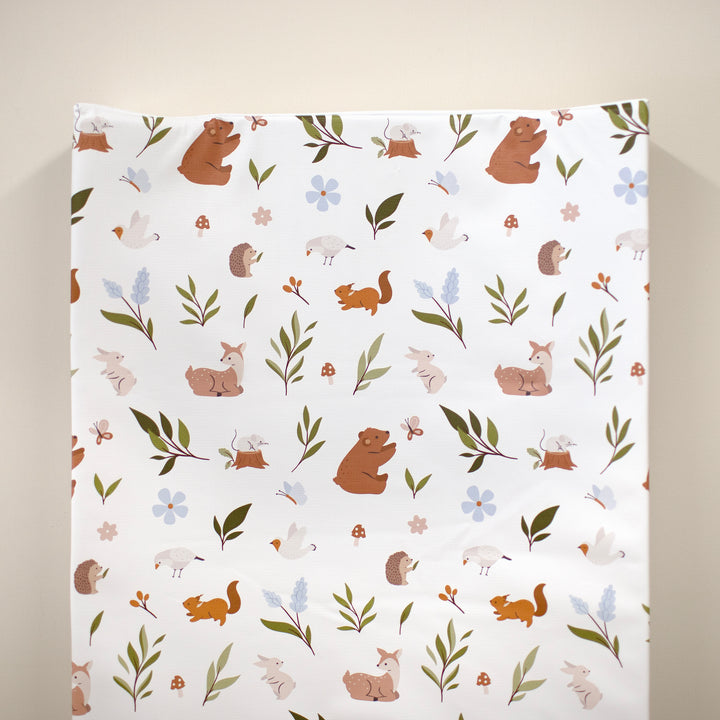 Mabel & Fox - Wedge Baby Changing Mat - Woodland Wonders