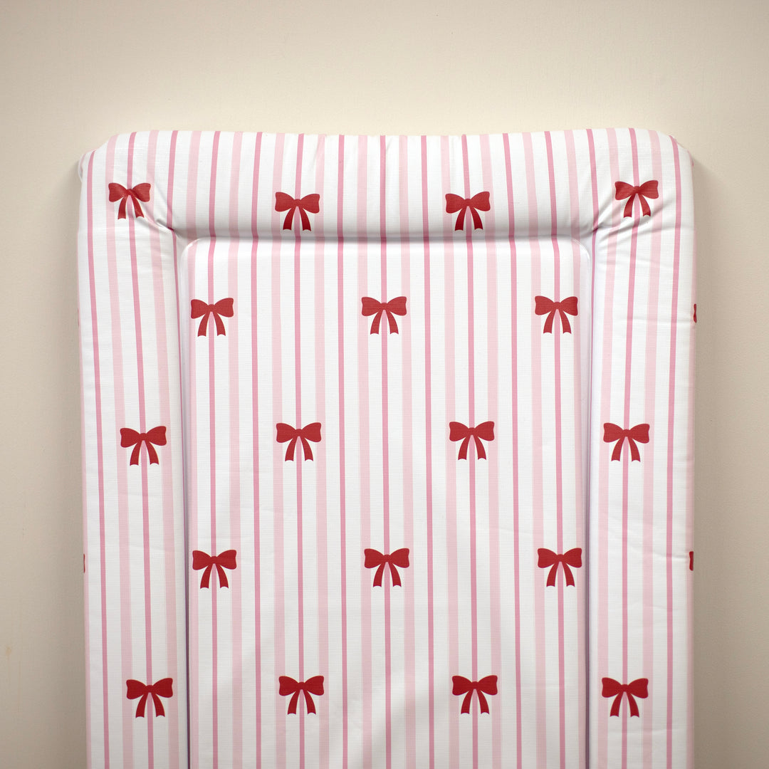 Mabel & Fox - Baby Changing Mat - Bow Cute