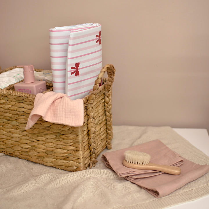 Mabel & Fox - Travel Changing Mat - Bow Cute