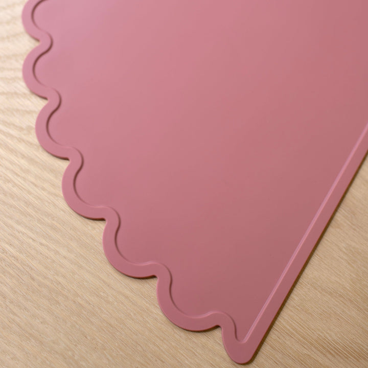 Mabel & Fox - Complete Silicone Tableware Set - Pink (7 Pcs)