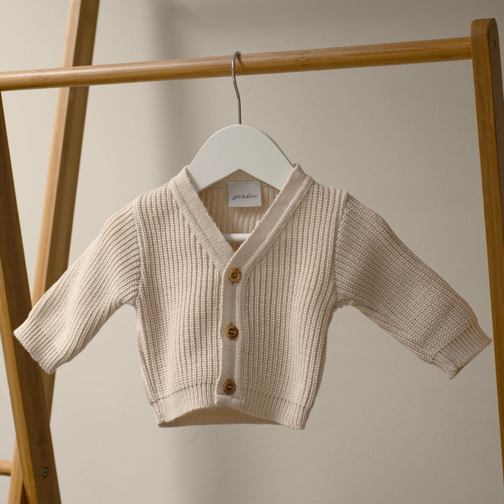Mabel & Fox - Knitted Cardigan - Taupe