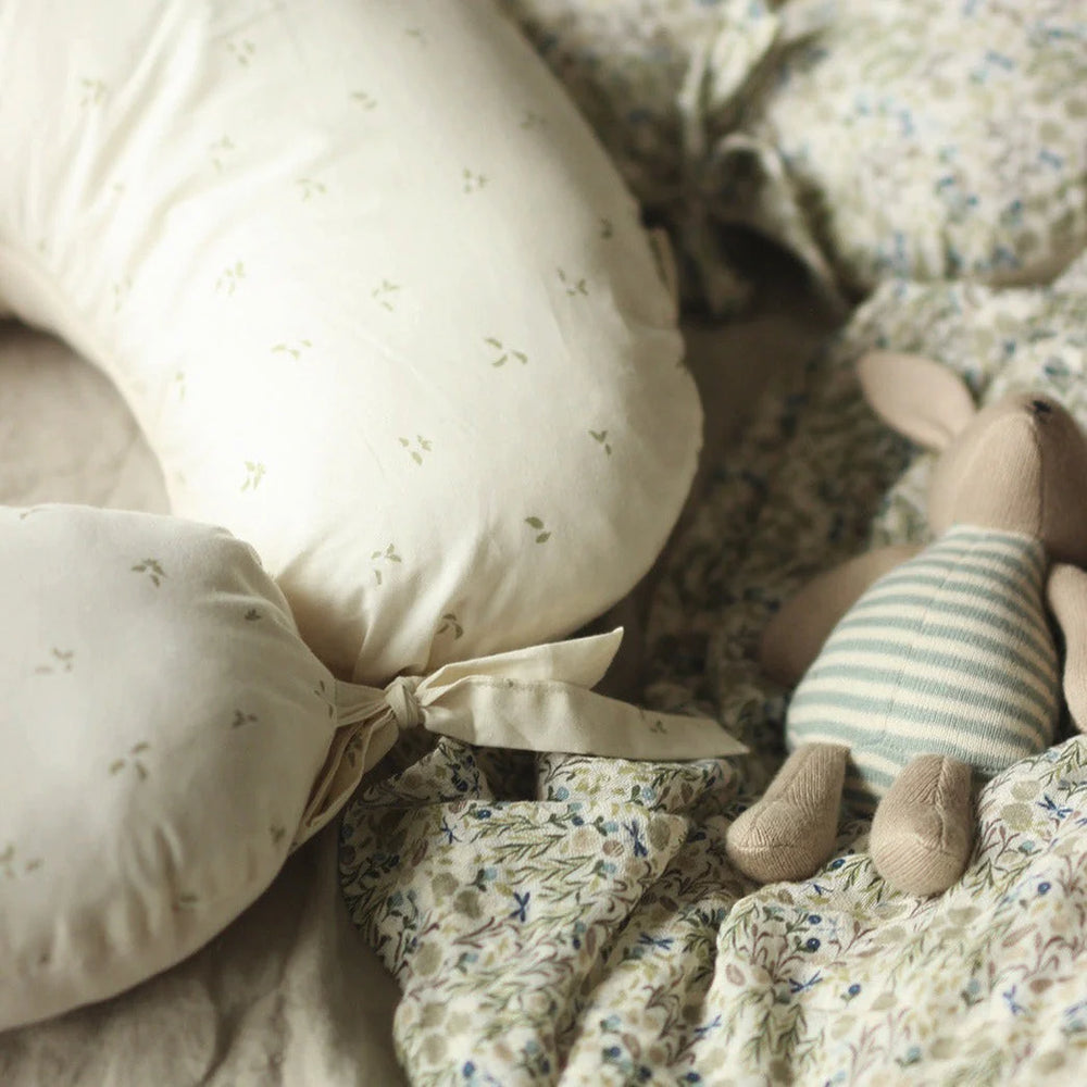 Avery Row - Nursing Pillow - Nettle Scatter - Mabel & Fox