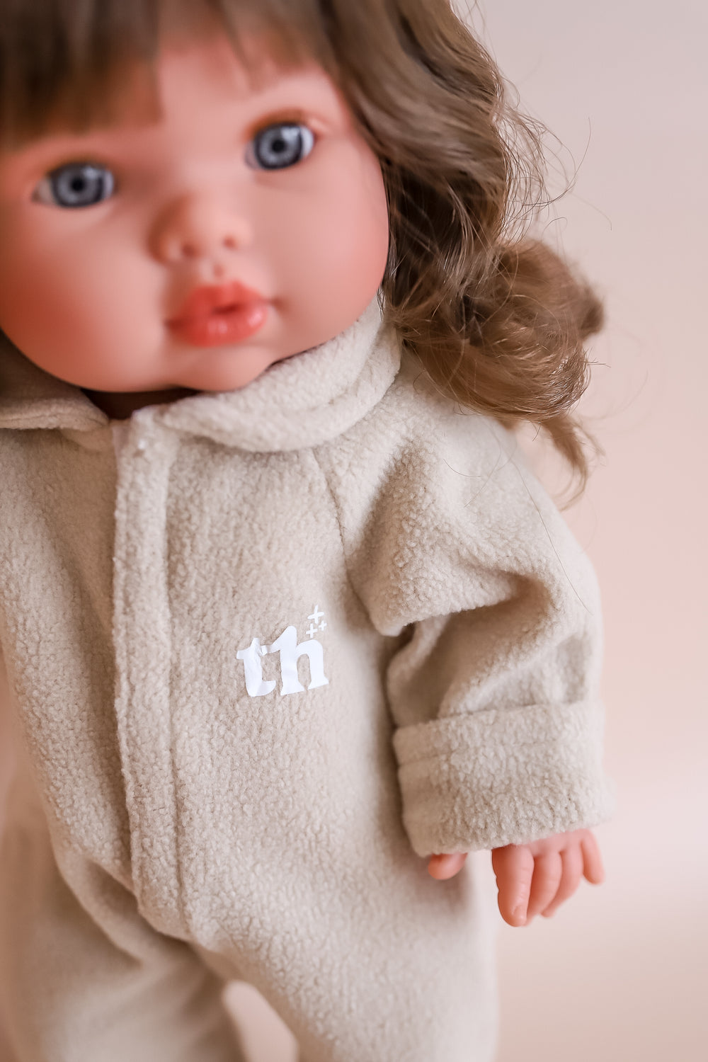 Tiny Harlow - Doll Onesie - Natural - Mabel & Fox