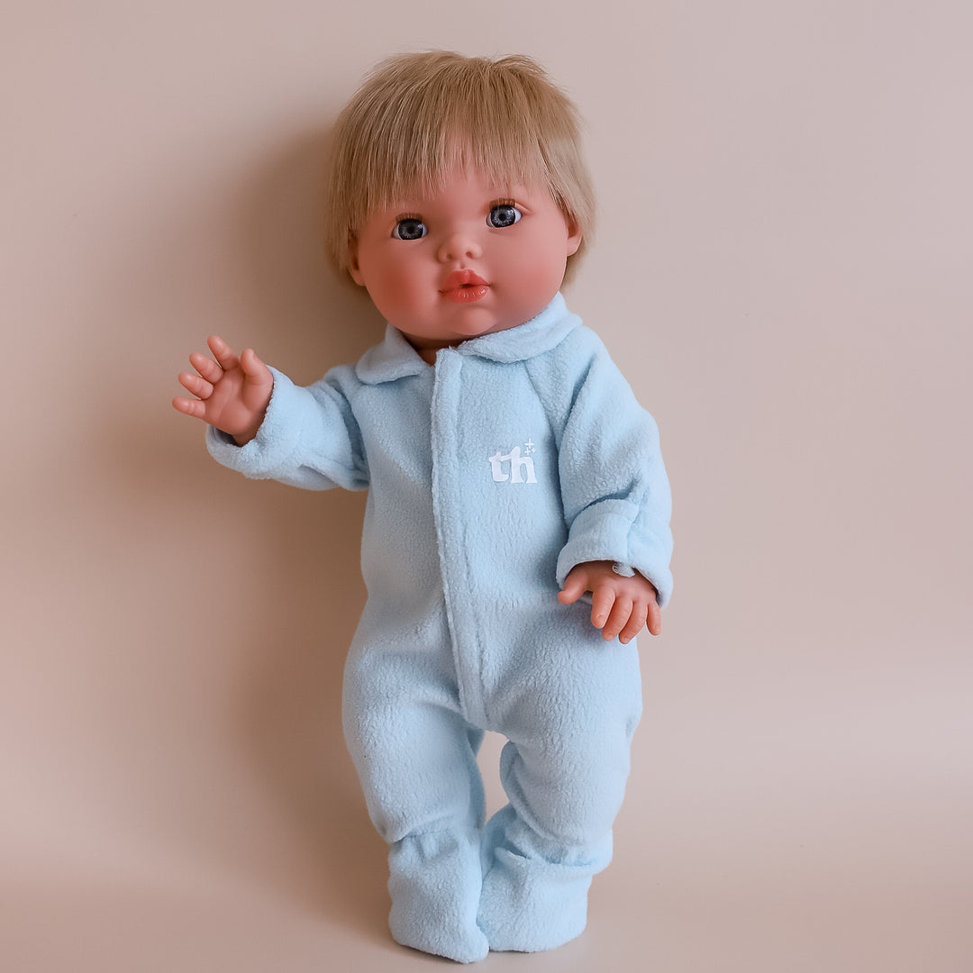 Tiny Harlow - Doll Onesie - Blue - Mabel & Fox