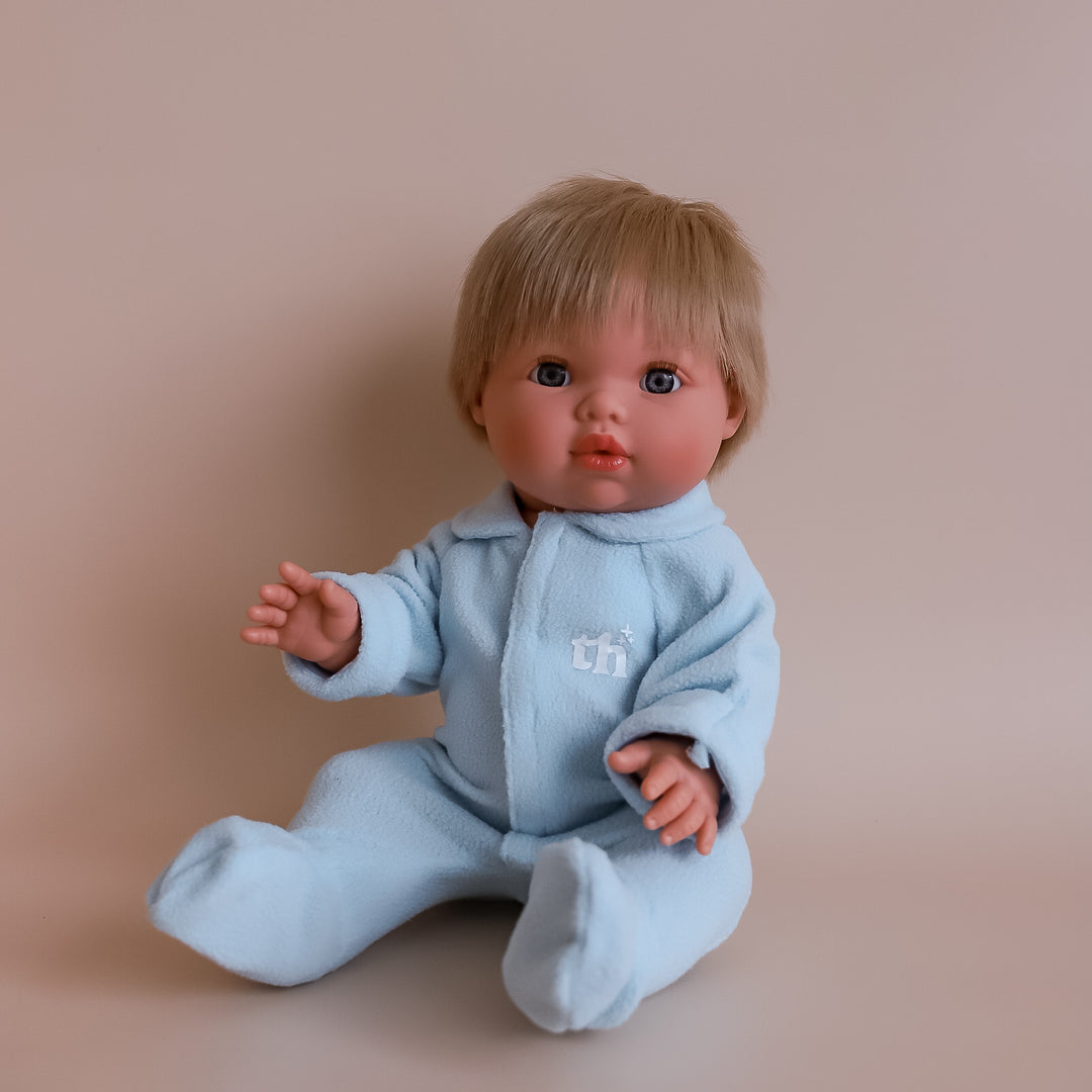 Tiny Harlow - Doll Onesie - Blue - Mabel & Fox