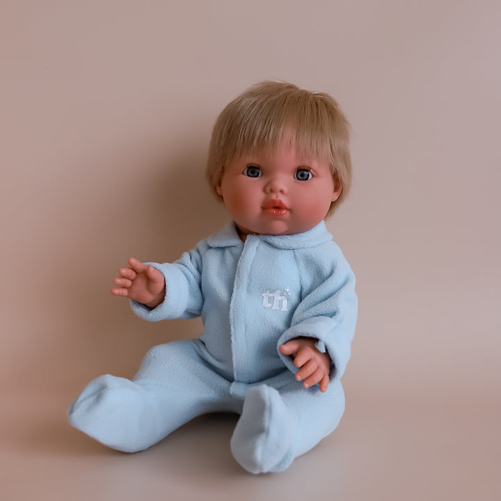 Tiny Harlow - Doll Onesie - Blue - Mabel & Fox