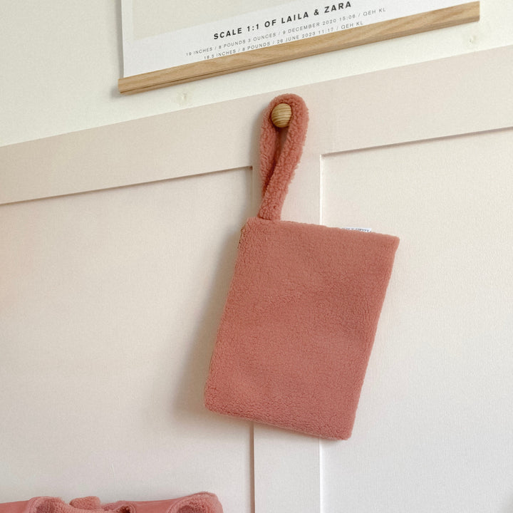 Mabel & Fox - Teddy Pouch - Rose Pink - Mabel & Fox