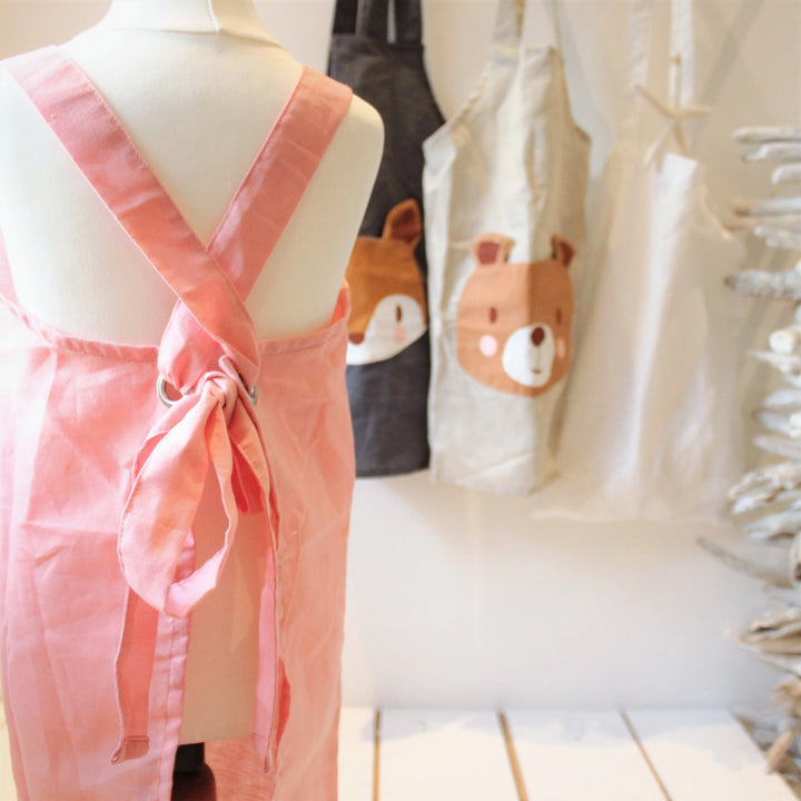ThreadBear - Personalised Linen Apron - Fox