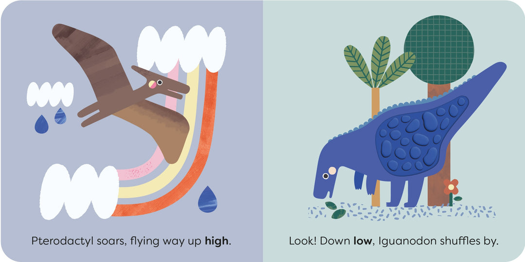 MiniTouch - Touch And Feel Book - Dinosaurs - Mabel & Fox