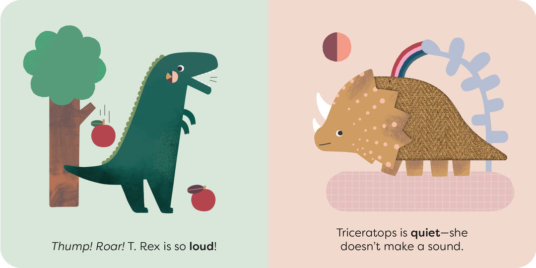 MiniTouch - Touch And Feel Book - Dinosaurs - Mabel & Fox