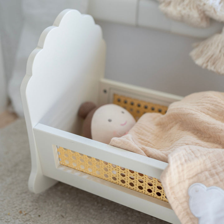 Jabadabado - Dolls Cradle - White
