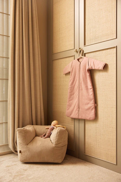 Jollein - Sleeping Bag with Removable Sleeves - Twinkling - Wild Rose - Mabel & Fox