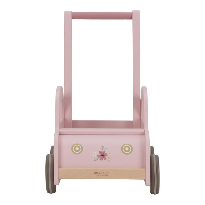 Little Dutch - Baby Walker Wagon - Pink - Mabel & Fox
