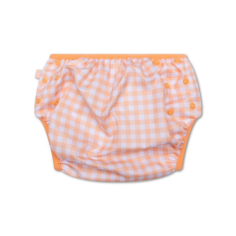 Swim Essentials - Swim Diaper - Apricot Orange Print