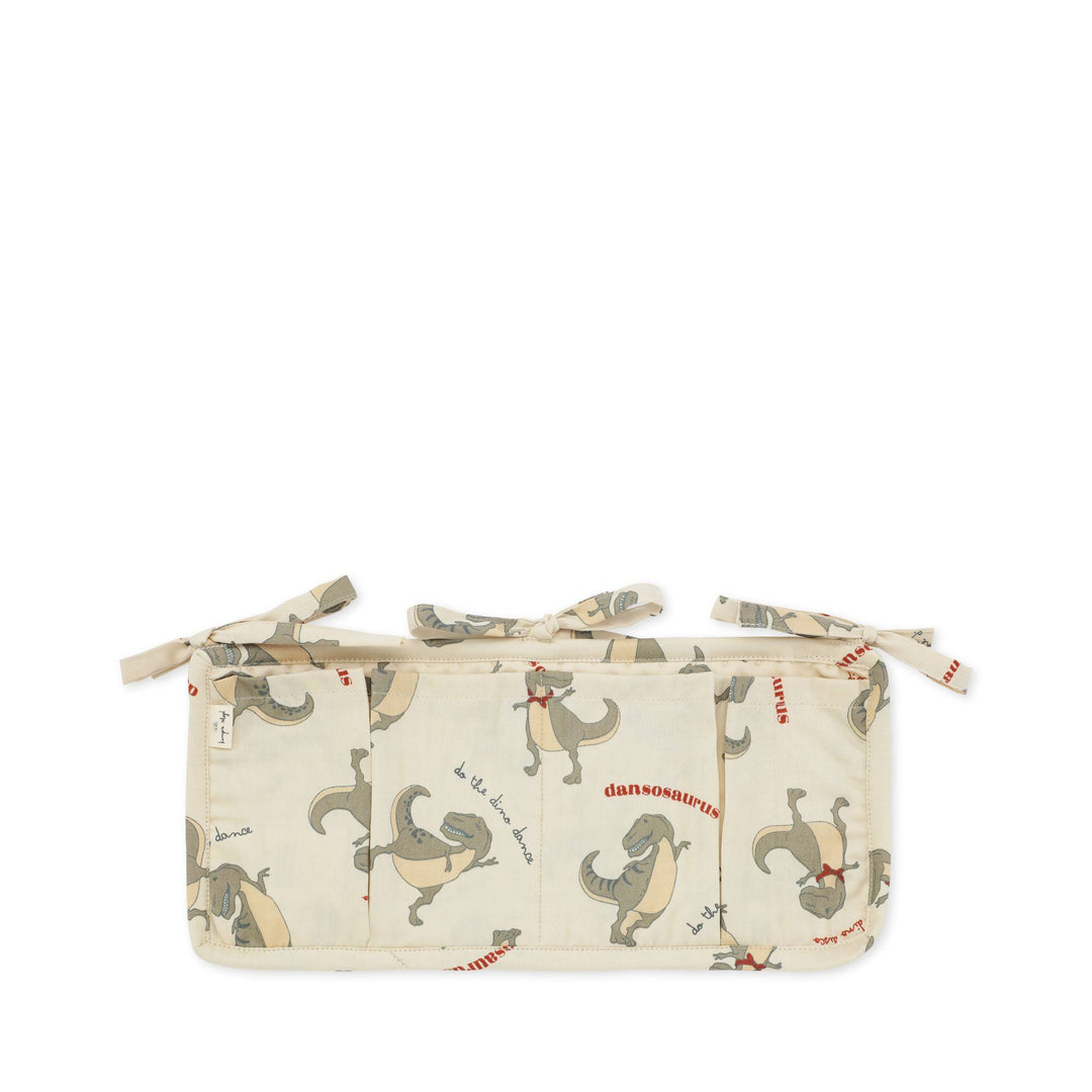Konges Slojd - Quilted Bed Pockets - Dansosaurus - Mabel & Fox