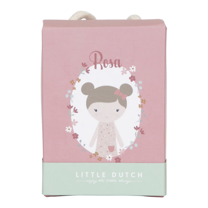 Little Dutch - Cuddle Doll - Rosa - 10 cm - Mabel & Fox