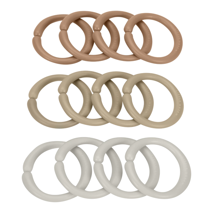 Little Dutch - Little Loops Toy Links - Beige - Mabel & Fox