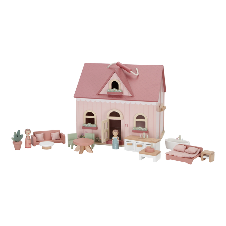 Little Dutch - Wooden Portable Dollhouse - Mabel & Fox