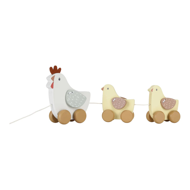 Little Dutch - Pull Along - Chicken - Mabel & Fox