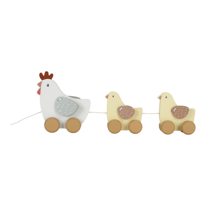 Little Dutch - Pull Along - Chicken - Mabel & Fox