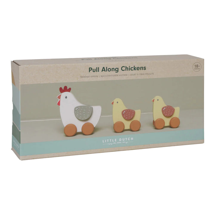 Little Dutch - Pull Along - Chicken - Mabel & Fox