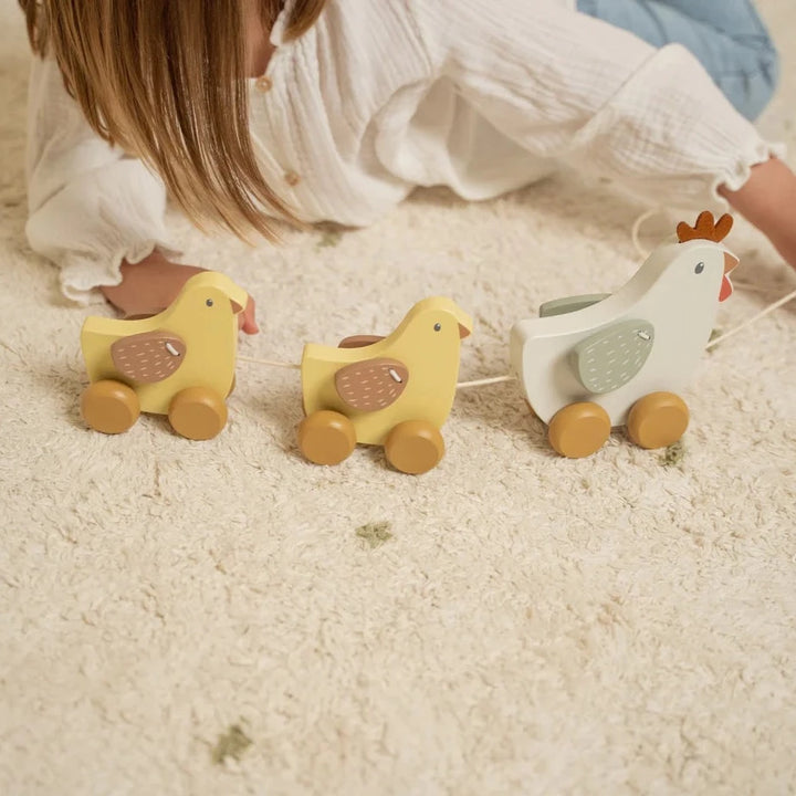 Little Dutch - Pull Along - Chicken - Mabel & Fox