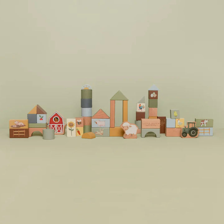 Little Dutch - Building Blocks - Little Farm - Mabel & Fox