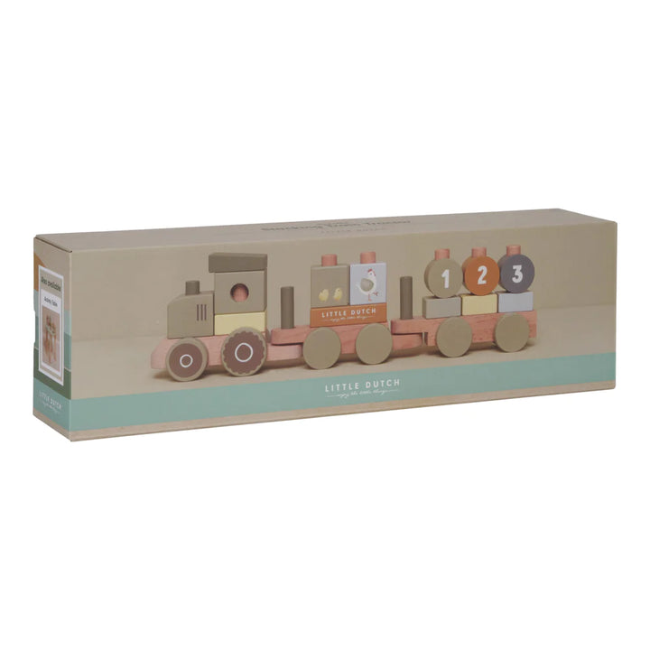 Little Dutch - Stacking Train Tractor - Little Farm - Mabel & Fox