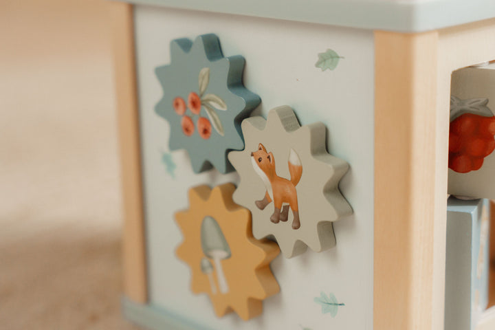 Little Dutch - Activity Cube - Forest Friends - Mabel & Fox